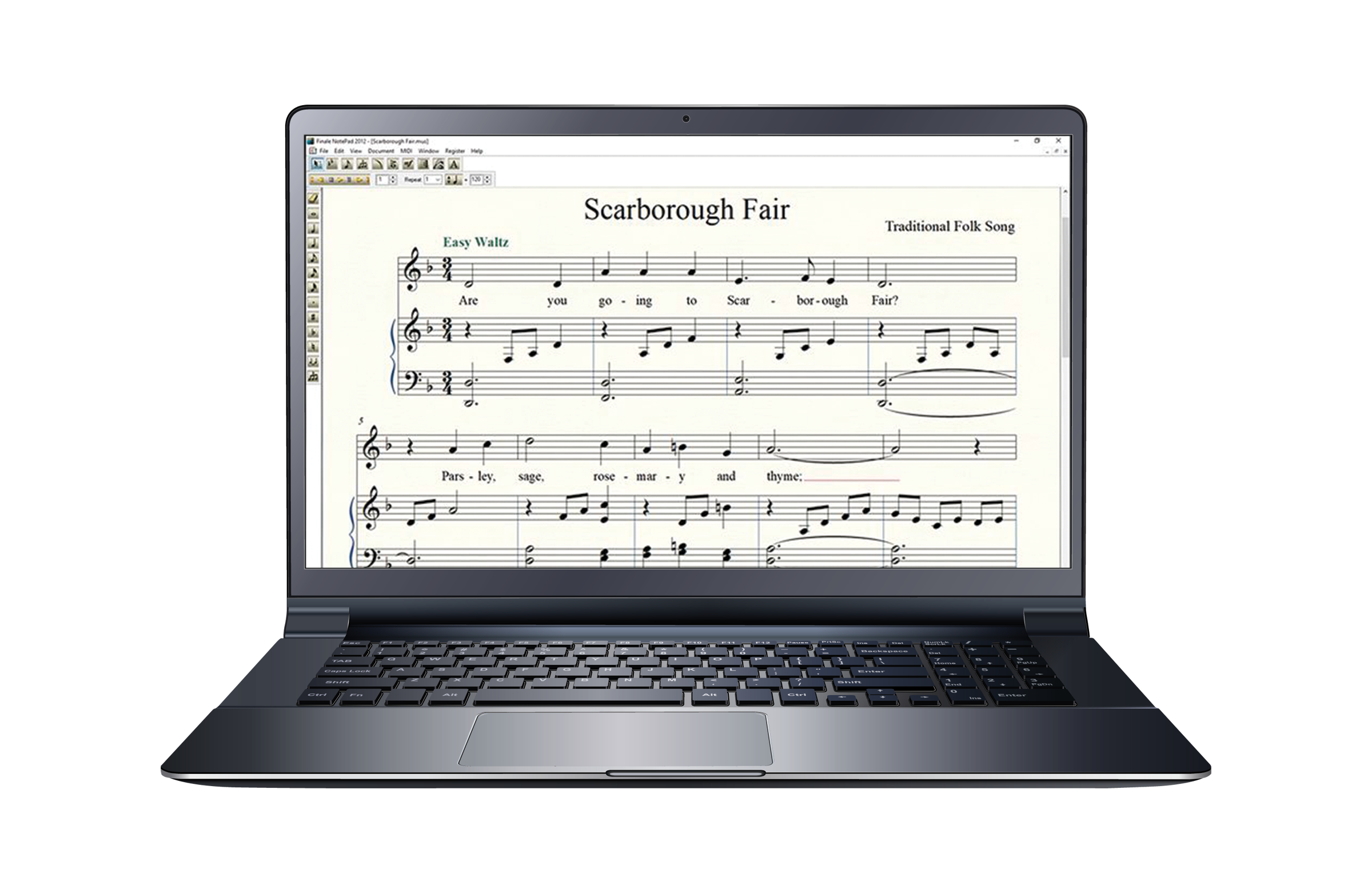 Finale NotePad | ノートパッド - 楽譜作成フリー・ソフトウェア